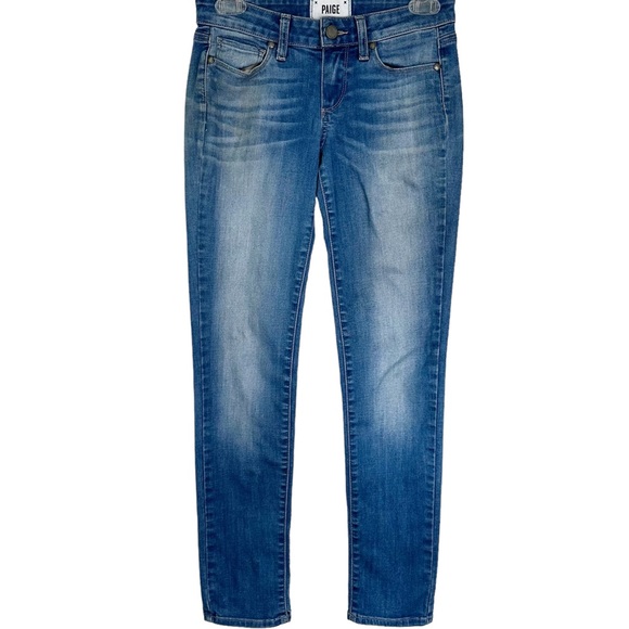 PAIGE Denim - Paige Skyline Ankle Peg Low Rise Jeans Women’s Sz 25